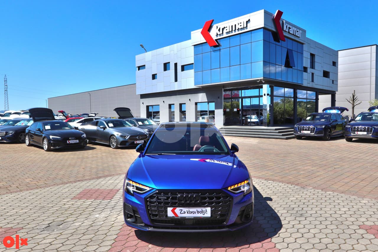 Audi A8 50 TDI Quattro Black Edition S-Line MATRIX LUFT Panorama - Thumbnail 4