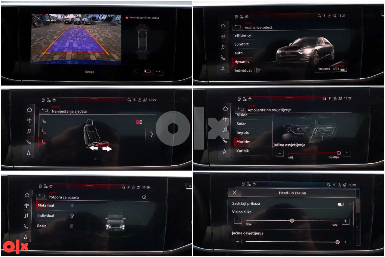 Audi A8 50 TDI Quattro Black Edition S-Line MATRIX LUFT Panorama - Thumbnail 9