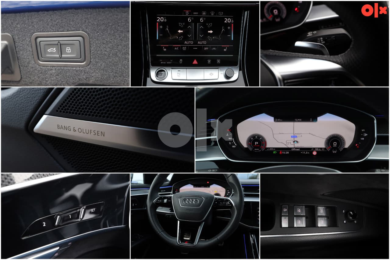 Audi A8 50 TDI Quattro Black Edition S-Line MATRIX LUFT Panorama - Thumbnail 10